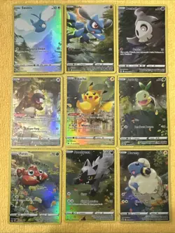 Pokemon - Crown Zenith Galarian Gallery Art Set GG26 - GG34 - Connecting Art - Image 1