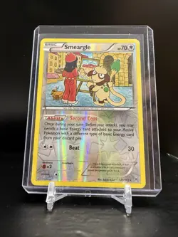 922022 - Smeargle 123/162 Reverse Holo XY Breakthrough Pokemon LP - Image 1