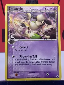 Smeargle 39/101 Dragon Frontiers Pokemon TCG Regular Uncommon 2006 NM - Image 3