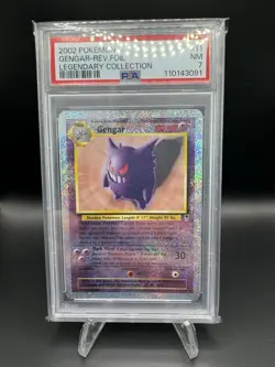 Gengar 11/110 Reverse Holo Legendary Collection PSA Graded 7 English Pokemon TCG - Image 2