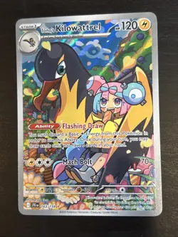 Pokemon TCG Ionos Kilowattrel 163/159 Journey Together Illustration Rare NM/M - Image 2