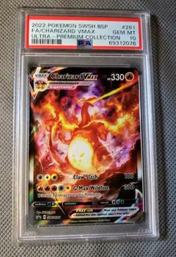 Pokemon Charizard VMAX SWSH261 Promo PSA 10 Gem Mint Read Description - Image 1