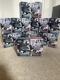 Pokemon TCG Black Bolt and White Flare Booster Bundle Pair ✅ Shipped Same Day - Image 1