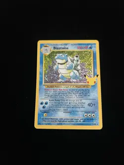 Pokemon TCG Blastoise Holo Celebrations Classic Collection - Image 3
