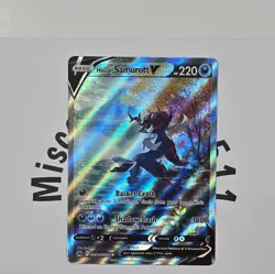 Pokemon Hisuian Samurott V GG51 Crown Zenith Galarian Gallery Ultra Rare Holo - Image 1
