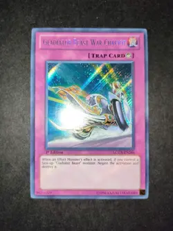 1x (EX) Gladiator Beast War Chariot - LCGX-EN266 - Secret Rare - 1st Edition Yu - Image 1