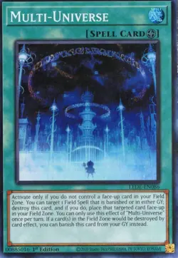 Yu-Gi-Oh! Multi-Universe 1st Ed. LEDE-EN086 Super Rare NM/LP x1 - Image 1