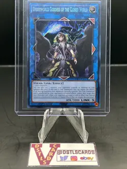YuGiOh - UNDERWORLD GODDESS OF THE CLOSED WORLD RA02-EN045 Secret Rare - Image 1