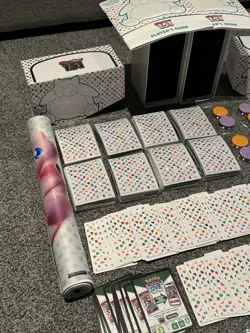 Pokemon 151 LOT EMPTY ETB Box Sleeves Dividers Dice Booklet Play Mat Card Box - Image 2