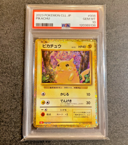 PSA 10 Pikachu 008/032 Classic CLL Pokemon Card Japanese 2023 - Image 1