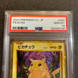 PSA 10 Pikachu 008/032 Classic CLL Pokemon Card Japanese 2023 - Image 2