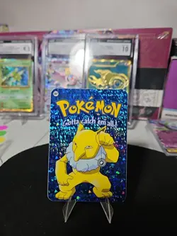 Hypno #97 - Vintage Vending Machine Prism Sticker 2000 - Pokemon Card - Image 1