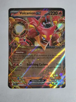 Volcanion ex 031/159 Journey Together Double Rare Holo Pokemon TCG Card NM - Image 1
