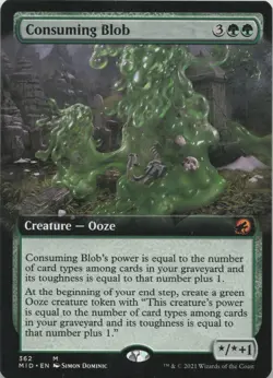 Consuming Blob (Extended Art) M Innistrad: Midnight Hunt 362 - LP MTG - Image 1
