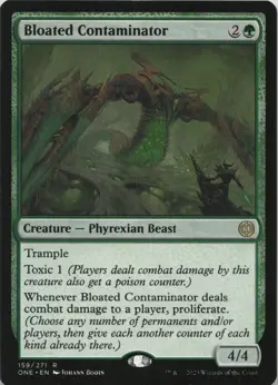 Bloated Contaminator R Phyrexia: All Will Be One 159 - LP MTG - Image 1