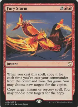 Fury Storm R Commander 2018 22 - LP MTG - Image 1
