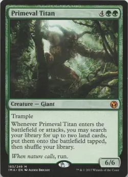 Primeval Titan M Iconic Masters 183 - LP MTG - Image 1