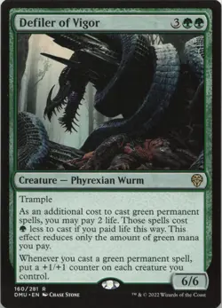 Defiler of Vigor R Dominaria United 160 - LP MTG - Image 1