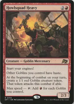 Howlsquad Heavy R Aetherdrift 134 - LP MTG - Image 1