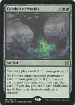 Conduit of Worlds R Phyrexia: All Will Be One 163 - LP MTG - Image 1