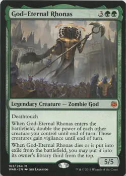 God-Eternal Rhonas M War of the Spark 163 - LP MTG - Image 1