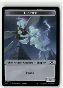 Goblin // Thopter Double-Sided Token - Aetherdrift MTG NM - Image 2
