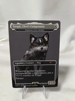 MTG Torgal, Clive's Companion Non Foil Borderless - MagicCon Promo 2025 - Image 2