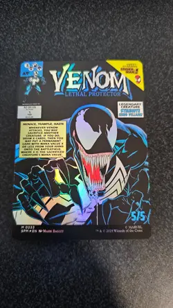 MTG Eddie Brock 233 Borderless Foil Marvel's Spider-Man - Image 2