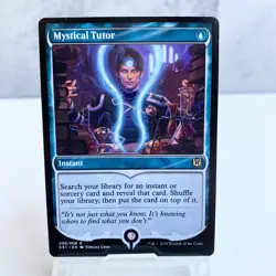 MTG Mystical Tutor Judge Promo 2018 SS1 Rare Blue Instant Card Japan - Image 1