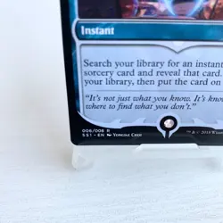 MTG Mystical Tutor Judge Promo 2018 SS1 Rare Blue Instant Card Japan - Image 4