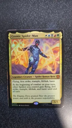 Cosmic Spider-Man (Foil) 0271 (M) MTG Marvel's Spider-Man - Image 1