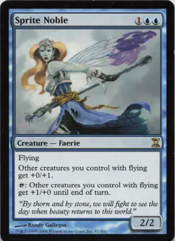 Sprite Noble R Time Spiral 81 - LP MTG - Image 1
