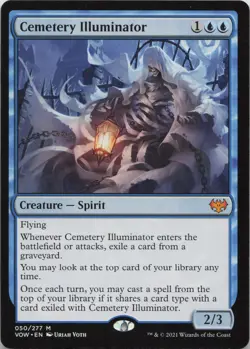 Cemetery Illuminator M Innistrad: Crimson Vow 50 - LP MTG - Image 1