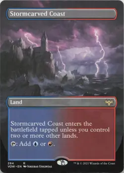 Stormcarved Coast (Borderless) R Innistrad: Crimson Vow 284 - LP MTG - Image 1