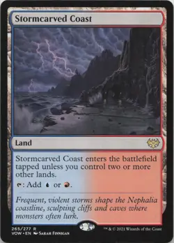 Stormcarved Coast R Innistrad: Crimson Vow 265 - LP MTG - Image 1