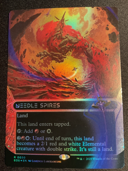 MTG Edge of Eternities - Needle Spires #0030 Borderless Foil - NM - Image 1
