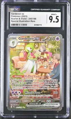 CGC 9.5 GARDEVOIR EX 245 SCARLET VIOLET SIR SPECIAL ILLUSTRATION RARE POKEMON - Image 1
