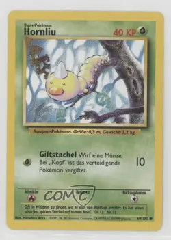 Weedle German Pokemon Base Set #69 1999 - Image 1