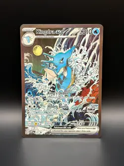 2024 Kingdra ex 131 SVP EN Pokemon Black Star Promo English Full Art - Image 1