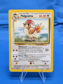 Pokemon Pidgeotto Base Set # 22/102 - Image 1