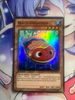 TIN GOLDFISH SUPER RARE GERMAN HA07-EN037 DE037 NEAR MINT YUGIOH - Image 1