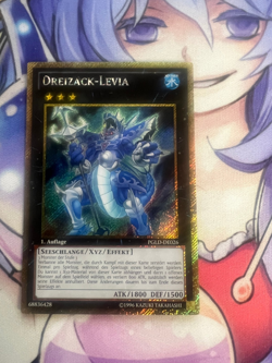 TRI-EDGE LEVIA GOLD RARE GERMAN PGLD-EN026 DE026 NEAR MINT YUGIOH - Image 1