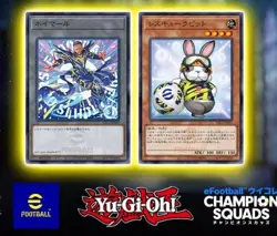 10 set Yugioh Rescue Rabbit NEYMAR JR Token 30th eFootball Promo Pack Sealed - Image 2