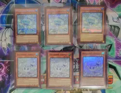 Yugioh Mulcharmy Purulia MP25-EN085 & Mulcharmy Fuwalos RA04-EN050 1st Ed LP x3 - Image 1