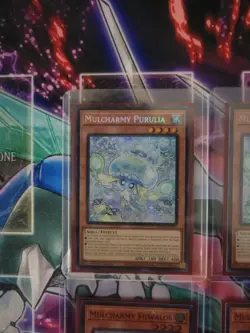 Yugioh Mulcharmy Purulia MP25-EN085 & Mulcharmy Fuwalos RA04-EN050 1st Ed LP x3 - Image 2