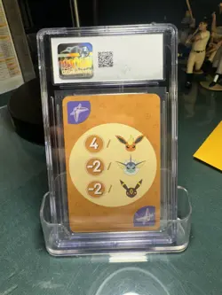 CGC 10 Espeon Pokemon Playing Cards (2019) Korean Point Salad Eevee Edition - Image 4