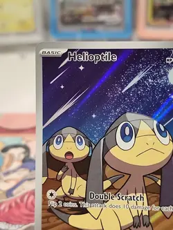 Helioptile 143/132 Illustration Rare Pokemon Card Mega Evolution set English - Image 2
