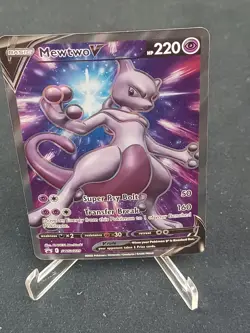 Mewtwo V SWSH229 Sword & Shield Black Star Promo Ultra Rare Pokemon Card - Image 1