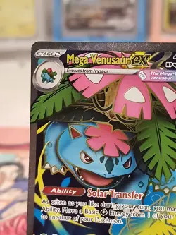 Mega Venusaur EX 155/132 Mega Evolution ENGLISH Pokemon TCG Card - Image 2