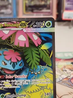 Mega Venusaur EX 155/132 Mega Evolution ENGLISH Pokemon TCG Card - Image 3